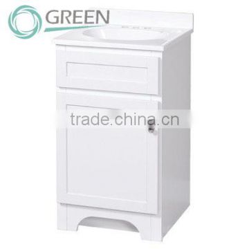 Company own design wholesale wood bathroom vanity