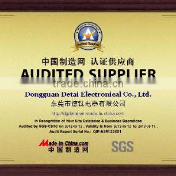 Audited Supplier