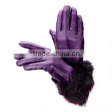 best selling and fashion girls in leather gloves