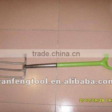 types of rail steel fork with fibreglass handle