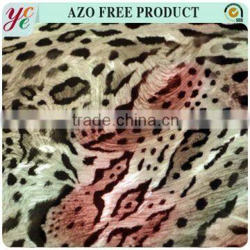 2015 African leopard animal print fabric for dress