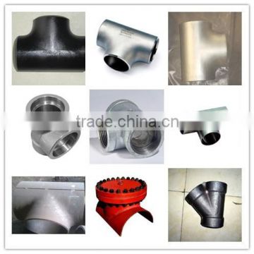 socket welding stainless steel tee/pipe fitting