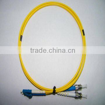 Single Mode 9/125 Duplex LC-ST Fiber Optic Patchcord