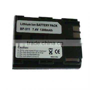 Lithiumion battery pack for Canon BP-511