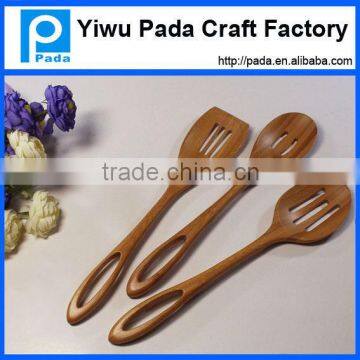 wood cooking Tools with Pakka Wood Handle