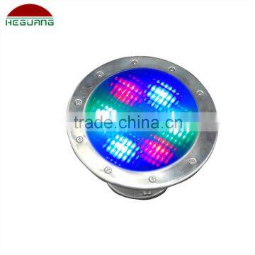 AC/DC 12/24V 6*1W V4A/#316 S.S. RF Remote RGB Control LED Underwater Pool Lamp IP68 Structural Salt/Sea Waterproof photo-6