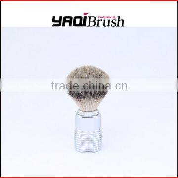 2016 new type chrome metal badger hair shaving brush