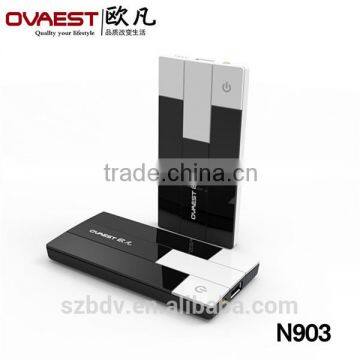 shenzhen on promotion piano style 7800mah universal power bank