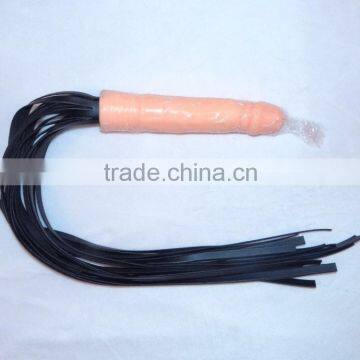 Funny Sex Toy Leather Adult Sex Whips, Women Whips, Silica Gel