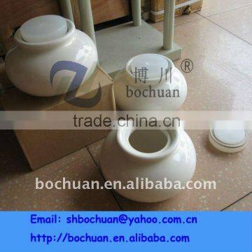 Corundum ball grinding pot