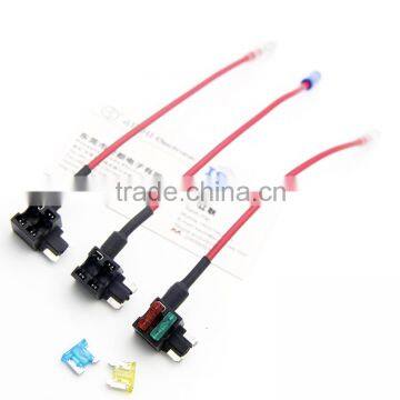 high quality packaging :car fuse holder tap Quality certification Add-a-Fuse Tap for Automotive Mini ATC Fuses