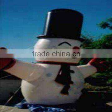 2012 amazing inflatable snow man holiday decoration