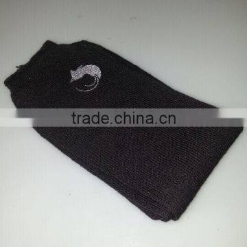 Single Use Black Inflight Varicose Sock With Logo