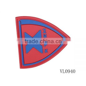 Rubber PVC Sticker Patches For Clothes Backpacks