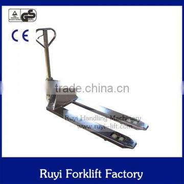 cheap price of 2000kg stainless steel hand pallet truck