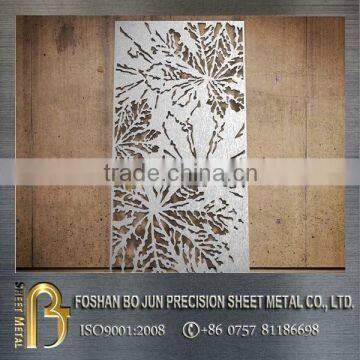 China manufacturer customized decorative laser cut screen divider