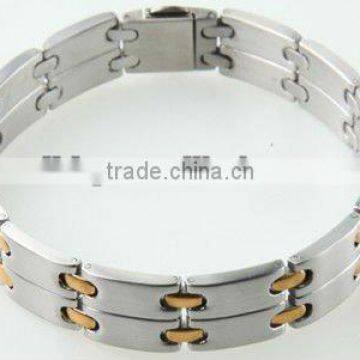 New trent jewelry gold plated titanium bracelets