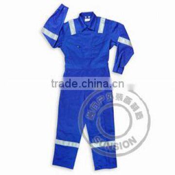 100% cotton Safety Coverall meets EN340, EN533, EN1149 and NFPA