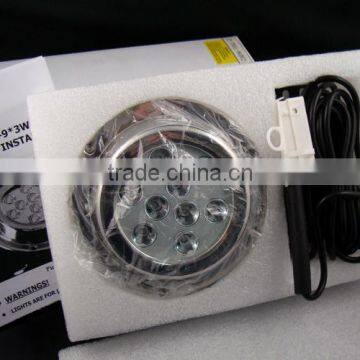 4.5 Inch 27W Round Yacht Boat Marine Light IP 68 316 Stainless Steel Anti-corrosion