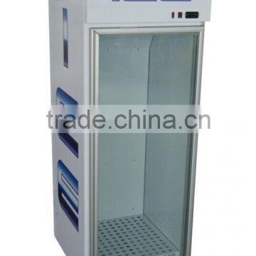 Indoor ice merchandiser/ bagged ice freezer