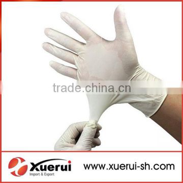 High Quality latex examination glove, disposable latex gloves