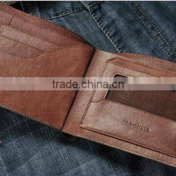 genuine leather men's wallet