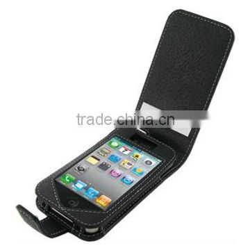 Leather Case for Apple iPhone 4 4S Monaco Flip Type