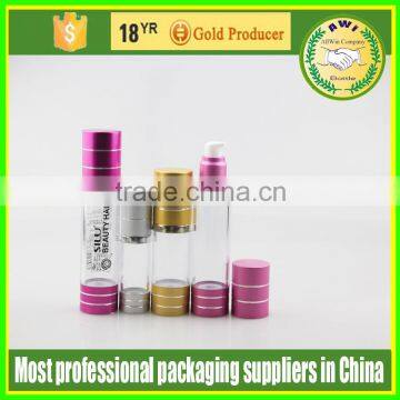 50ml Acrylic Airless Pump Bottles Makeup Containers photo-3