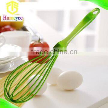 Transparent Plastic Handle With Silicone Egg Beater