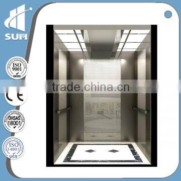 1000kg speed 1.0m/s safe and comfortable passenger elevator