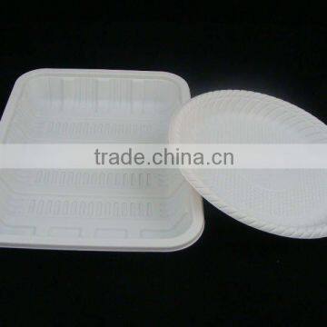 biodegradable disposable bioplastic corn starch Tableware