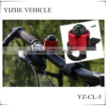 Bicycle Bell with compass/Aluminium Alloy Orange Pink bicycle bell