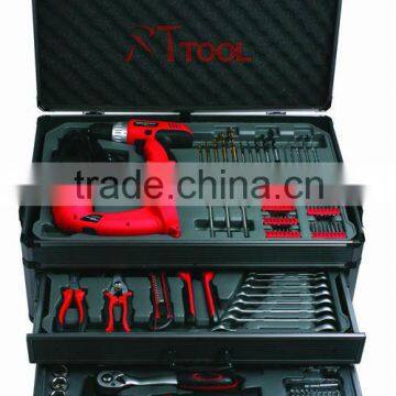 2015 High Quality-199PC Professional DIY Aluminium Case Tool Kit,Hand Tool Kit,Household Tool Kit