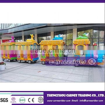 Good quality train,HOT sale Good quality trackless train rides