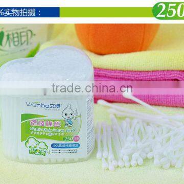 customized round tip cotton swab