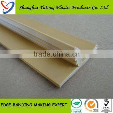 Tshap/U shape/H shape flexible plastic profile strips for table