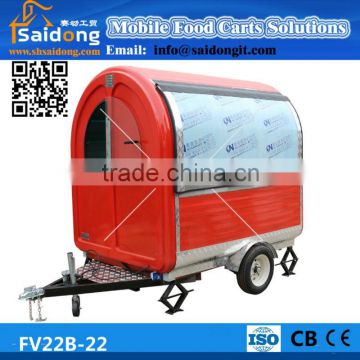 Mobile lunch Truck cart and Lunch truck Van /Commercial Food truck