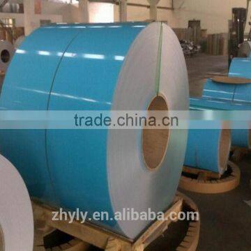 1100 3003 pvdf color coated aluminum coil for honeycomb panel