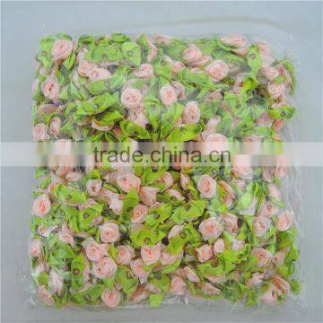 Make Satin Ribbon Flowers Artificial, Mini Rose Flowers photo-4