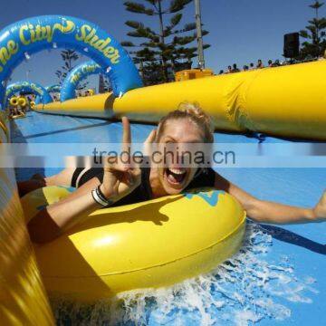 Crazy sport inflatable slide the city inflatable slip n slide for adult