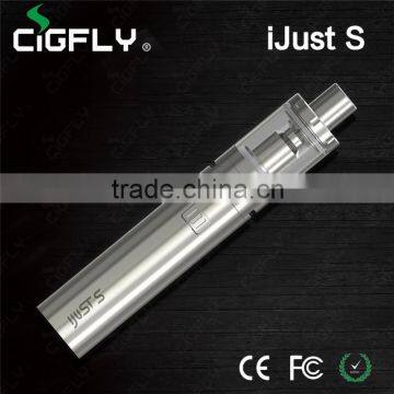 New Arrival Authentic Black/Silver Eleaf iJust S Kit 3000mah battery capacity ijust s kit on sale