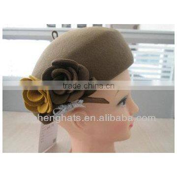 Fashion wool felt beret hats