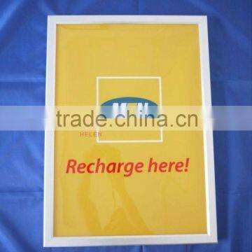 New product china supplier oem accept aliminum snap frame light box wholesale