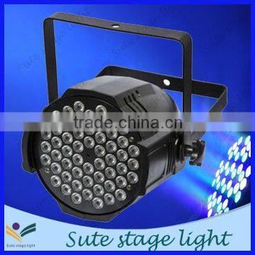 Factory wholesale 54*3W rgbw indoor led stage light