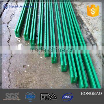 custom-make hdpe material green color chain guide price list