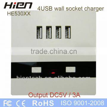 New Product Universal USB Wall Outlet Universal Electric Receptacles Wall Socket With USB Port Power Outlet photo-4