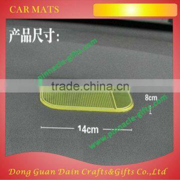 YELLOW ANTI-SKID STABLE CAR MATS/PHONE MATS FOR PHONE