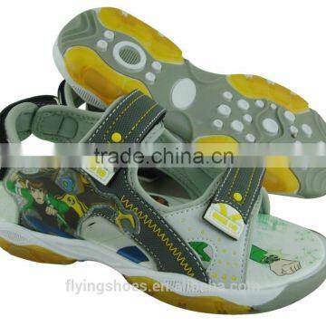2015 Sports Kids Hollow Out Sandals With Ben 10 Cartoon photo-2
