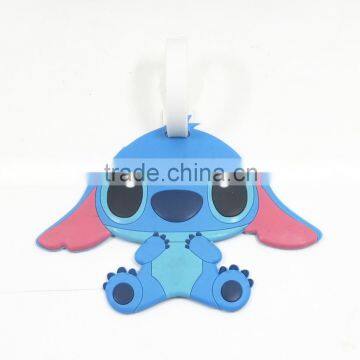 Yiwu Manre wholesale silicone/ pvc custom bag tag promotional fancy luggage tag