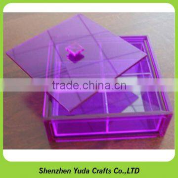 We do High Quality Acrylic Dustproof Candy Box With Lid photo-5